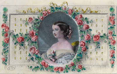 A francia impresszió, Eugenie de Montijo (1826 - 1920) portréja. századi metszet. Magángyűjtemény. alkotó: Unknown artist