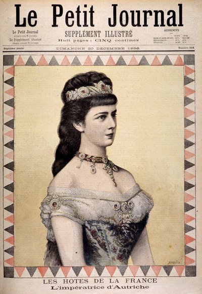 Erzsébet osztrák császárné portréja (Sissi) alkotó: Unknown artist