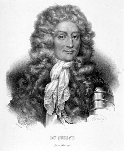Abraham Duquesne márki, francia tengerész (1610-1688) portréja alkotó: Unknown artist