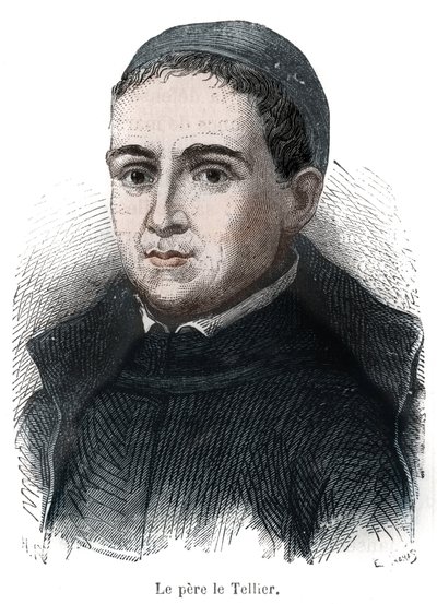 Le Tellier atya portréja alkotó: Unknown artist