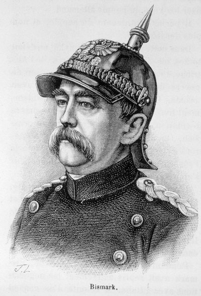 Bismarck hercegének portréja (1815-1898) alkotó: Unknown artist
