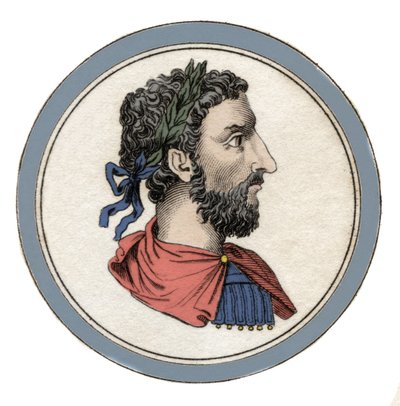Marc Aurele római császár portréja (Caesar Marcus Aurelius Antoninus Augustus) (121-180) alkotó: Unknown artist
