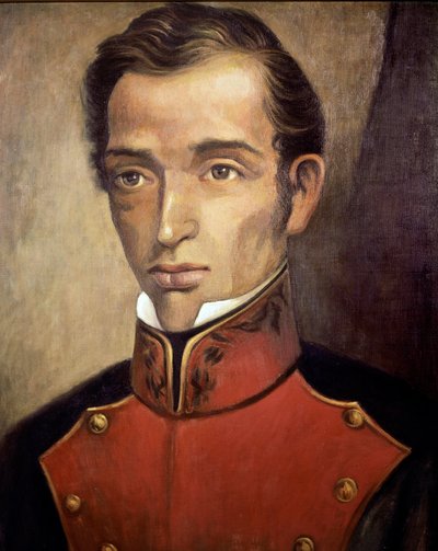 Francisco Garcia Salinas politikus portréja (1786-1841) Névtelen festmény – 19. századi Mexikóváros, Nemzeti Történeti Múzeum, Chateau de Chapultepec alkotó: Unknown artist