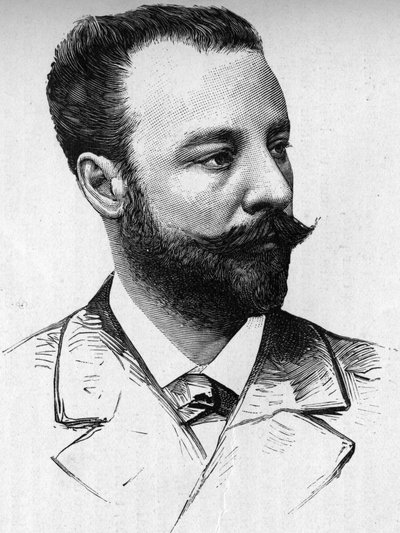 Az 1887-ben elhunyt Albert Duruy író portréja. alkotó: Unknown artist
