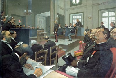 Próba Dreyfustól Rennes-ig alkotó: Unknown artist