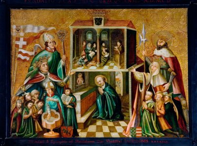 "" II. László Jagellon lengyel király és I. Hedvig lengyel királynő (vagy Edvige d