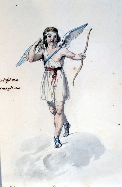 Ámor (Eros) ábrázolása. alkotó: Unknown artist
