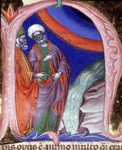 Thales de Miletus matematikus ábrázolása alkotó: Unknown artist