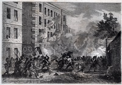 1830-as forradalom – Louis Vaneau politechnikus (Vanneau alkotó: Unknown artist