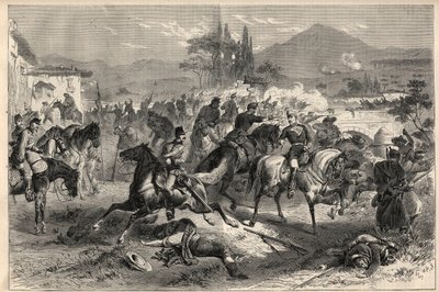 1868. szeptemberi forradalom Spanyolországban (Gloriosa): Alcolea-i csata Cordoba mellett (Cordoba) (szeptember 20. alkotó: Unknown artist