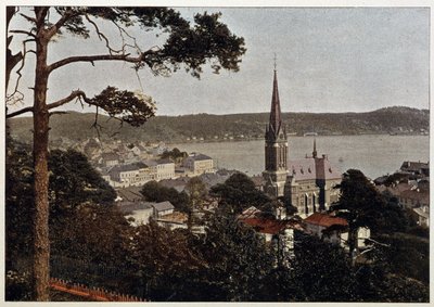 Rio de Janeiro, kilátás a Morne de Gloria-ra, 19. század vége alkotó: Unknown artist