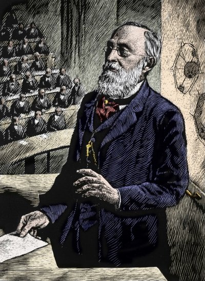 Rudolf Virchow (Virchow) (1821-1902), német orvos és politikus. alkotó: Unknown artist