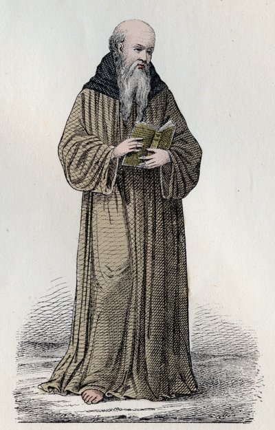 SZENT BONAVENTURE (1221-1274) olasz ferences bíboros, teológus és filozófus - Szent Bonaventura portréja (Giovanni da Fidanza vagy Bonaventura de Bagnorea, kb. 1220-1274), teológus, egyházdoktor (szerafikus doktor). A 19. metszet alkotó: Unknown artist