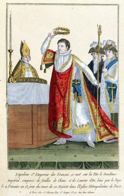Szent Napóleon 1804-ben. alkotó: Unknown artist