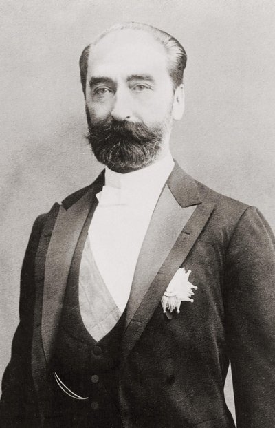 Sadi Carnot (1837-1894), a Francia Köztársaság elnöke 1887-ben. alkotó: Unknown artist