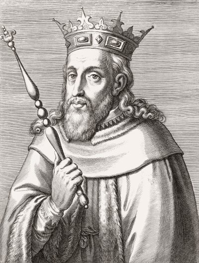 Sancho II, Portugália királya. Portré. alkotó: Unknown artist