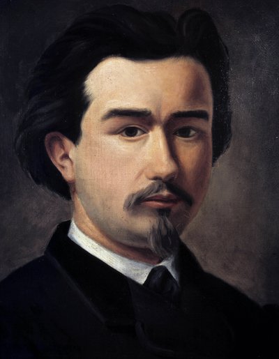 Clément Ader (1841-1925), francia mérnök és feltaláló, „a repülés atyja” önarcképe. alkotó: Unknown artist