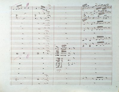 Carl August Cannabich Grande szimfóniájának (op. 8) kottalapja alkotó: Unknown artist
