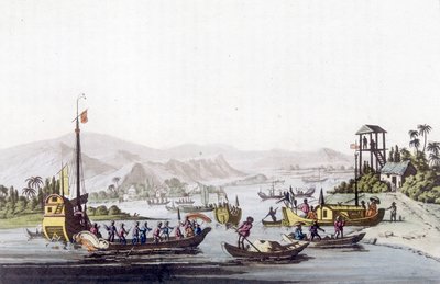 Cochin Kínából szállítják. Párizsi Dekoratív Művészetek Könyvtára „Az ősi és modern jelmezben” alkotó: Unknown artist