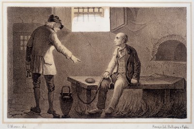 Silvio Pellico (1789 - 1854) Spielberg (Spilberk) erődjébe került át a „Storia d
