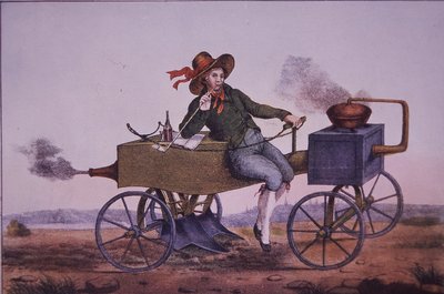 Gőzeke, 19. század eleji (színes litó) alkotó: Unknown artist