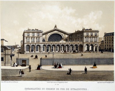 Strasbourg pályaudvara (ma Gare de l