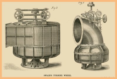 Swains turbina kerék alkotó: Unknown Artist