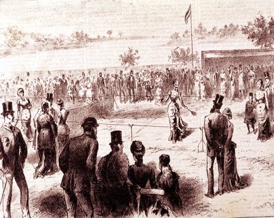 Tenisz, gravírozás alkotó: Unknown artist