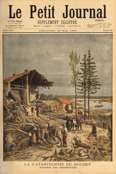 A Bouzey-katasztrófa alkotó: Unknown artist
