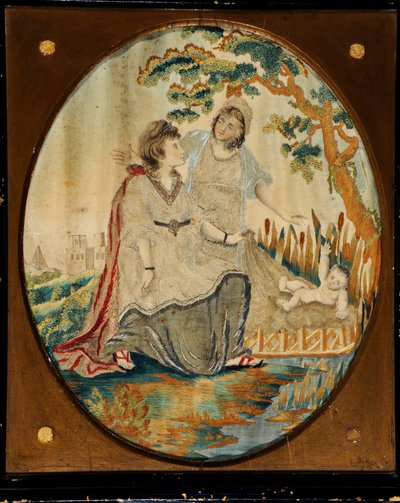Mózes felfedezése a fáraó lányának alkotó: Unknown artist