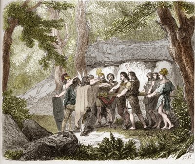 A gallok és a gallok: a gallok esküje. alkotó: Unknown artist