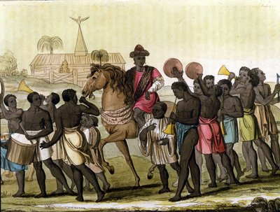 Benin királya (Dahomey). alkotó: Unknown artist