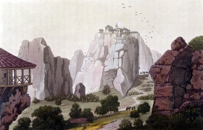 A meteorok Görögországban 1810-ben Jules Ferrario "" A régi és modern kosztüm" című művében, szerk. Milánó alkotó: Unknown artist