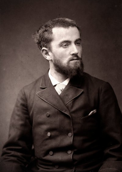 Camille-Alfred Pabst művész az 1881-es párizsi szalon alkalmából fényképezett alkotó: Unknown