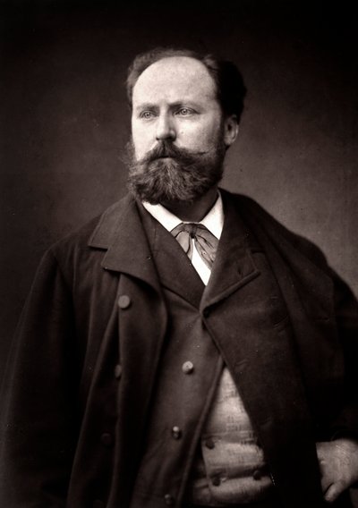 Henri-Paul Motto művész az 1881-es Párizsi Szalon alkalmából fényképezett alkotó: Unknown