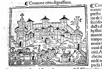 Cremona városa Jacopo Foresti után alkotó: Unknown artist