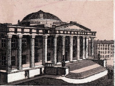 A New York-i vámház az Egyesült Államokban a „A világ 168 nézetet illusztrál” című művében, dátum nélkül (19. század vége) alkotó: Unknown artist