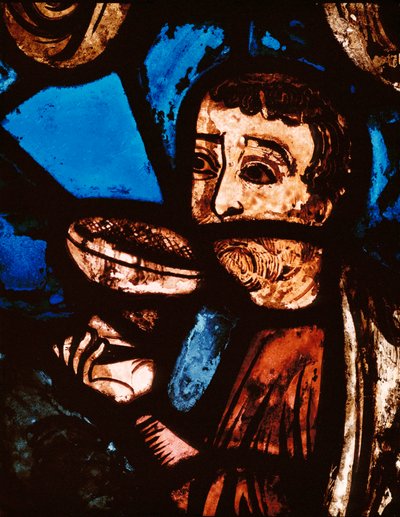 A bor felfedezése (ólomüveg) alkotó: Unknown Artist