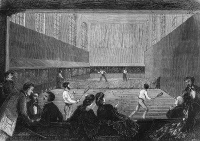 A pálmajátékterem a párizsi Tuileriák teraszán 1873-ban. alkotó: Unknown artist