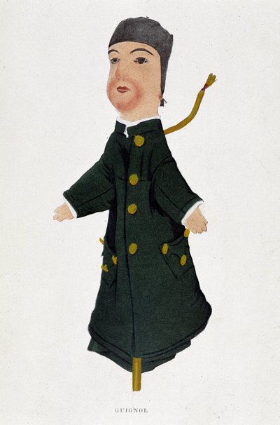 A Guignol báb alkotó: Unknown artist