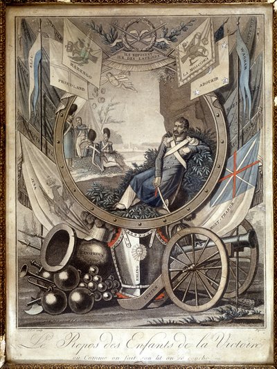 A Győzelem többi gyermeke: allegória a napóleoni háború katonáiról. n.d.. 19. század. alkotó: Unknown artist