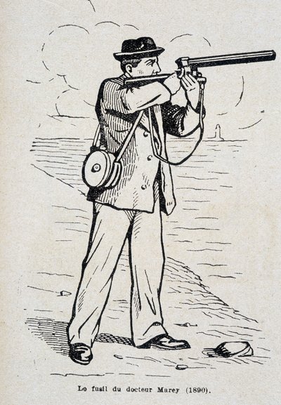 Dr. Etienne Jules (Etienne-Jules) Marey puskája (1890) alkotó: Unknown artist