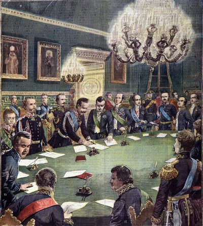 Károly Albert (Charles Albert) szardíniai király aláírása a Savoyai Monarchia 1848. március 4-én elfogadott alapstatútumának 1848. március 4-én, Albertine Statútum vagy Statuto Albertino néven. alkotó: Unknown artist