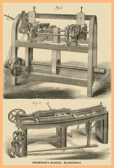 Thompsons Barrel Machinery alkotó: Unknown Artist