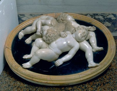 Három alvó putti alkotó: Unknown artist