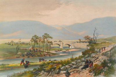 ?Traktir híd a csernajai csata után?, 1855 alkotó: Unknown