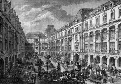 Párizs átalakulásai a második birodalom alatt, Paris Haussmann: Place du Chateau d