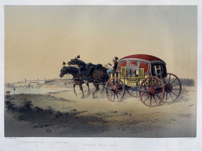 Török hintó – 19. század, Kr. u alkotó: Unknown artist