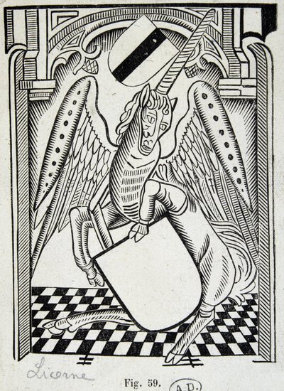 Egyszarvú - 15. századi metszet alkotó: Unknown artist
