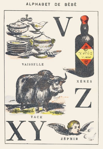 V X Y Z: edények, xeres, jak, zefír alkotó: Unknown artist